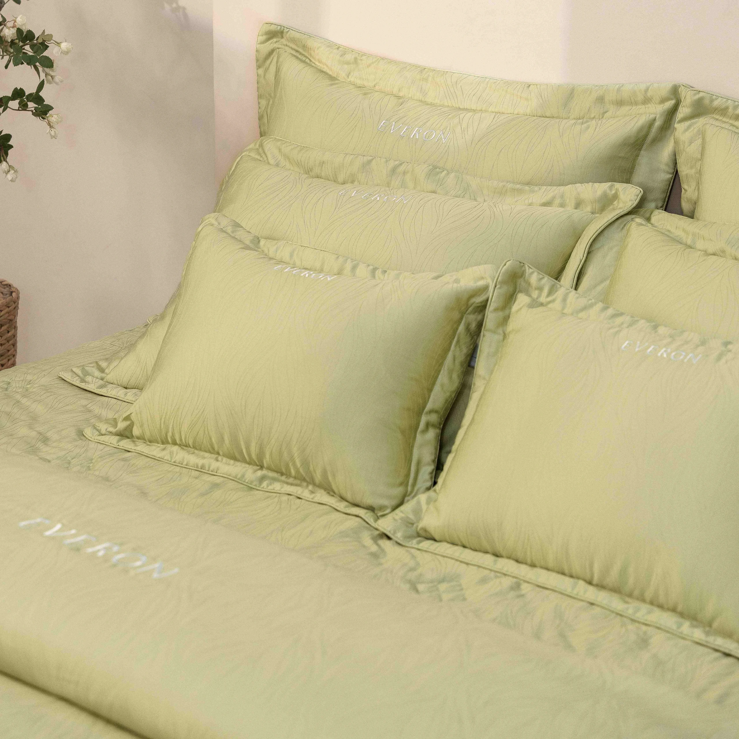 Art Decor - ESTJ27017 Art Decor - ESTJ27017 - trọn bộ chăn ga gối ánh lụa sang trọng trên giường